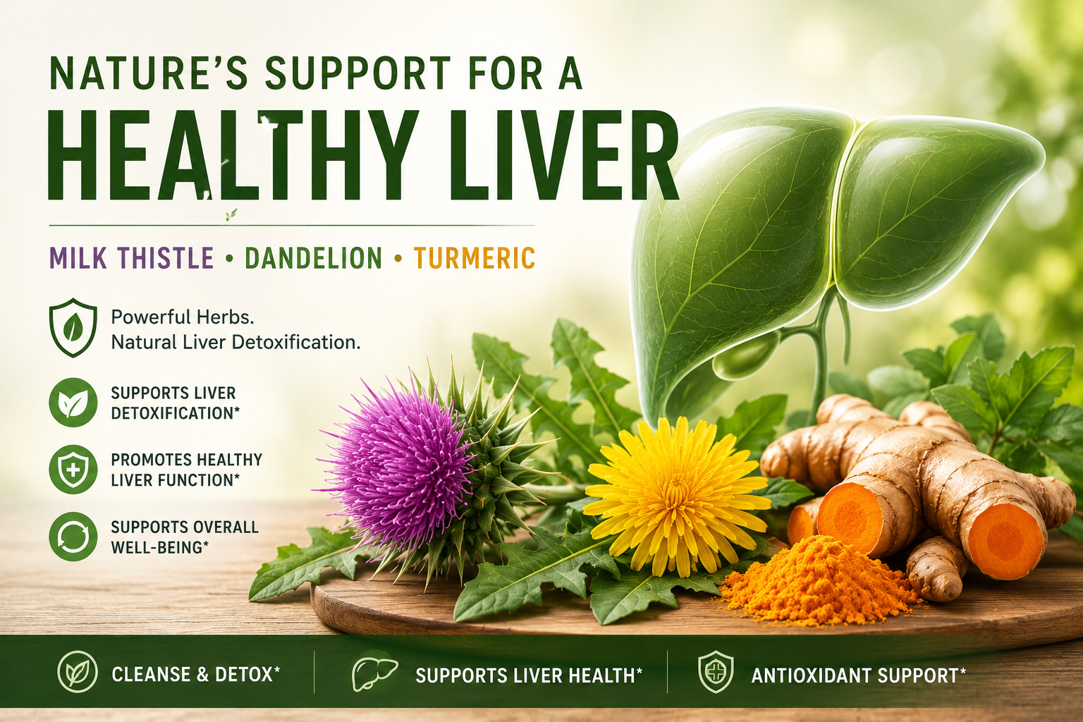 Best Herbs for Liver Detoxification and Support