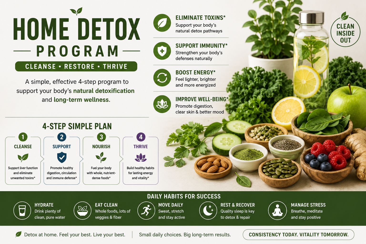 How to Do a Safe Home Detox Program