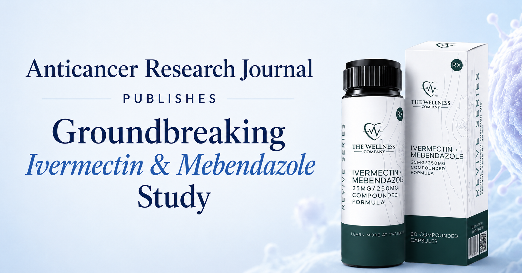 NEWS RELEASE/MEDIA AVAILABILITY: Anticancer Research Journal Publishes Groundbreaking Ivermectin Study