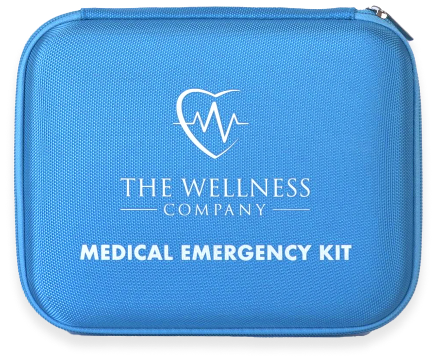 The Wellness Company Medical Emergency Kit — closed case