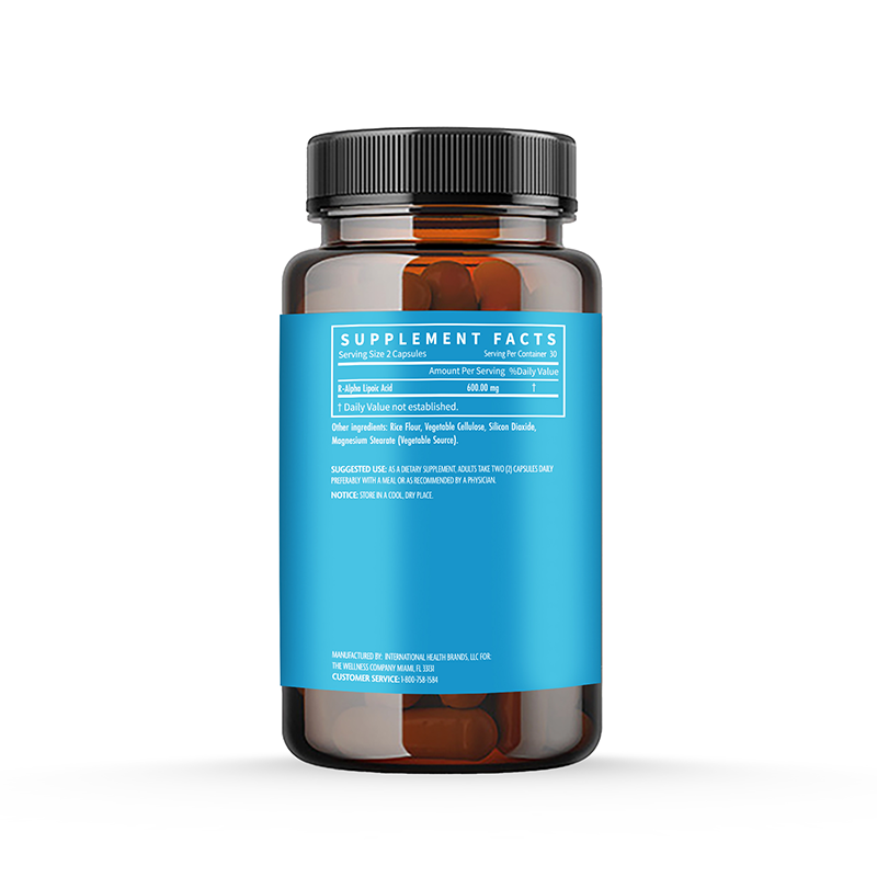Stabilized Alpha Lipoic Acid The Wellness Company