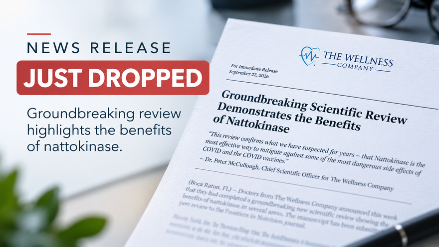 NEWS RELEASE: Groundbreaking Scientific Review Demonstrates the Benefits of Nattokinase