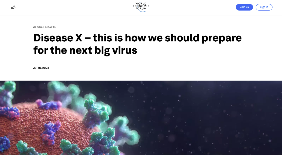 Introducing Disease X: An ‘Innocent’ Vaccine Program Waiting for a New Illness