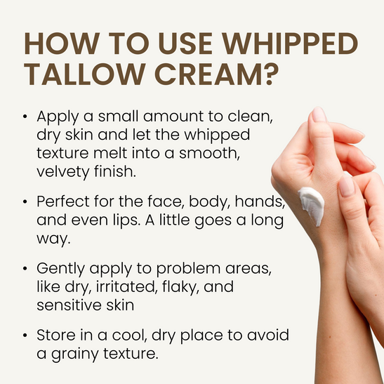 Whipped Tallow Cream