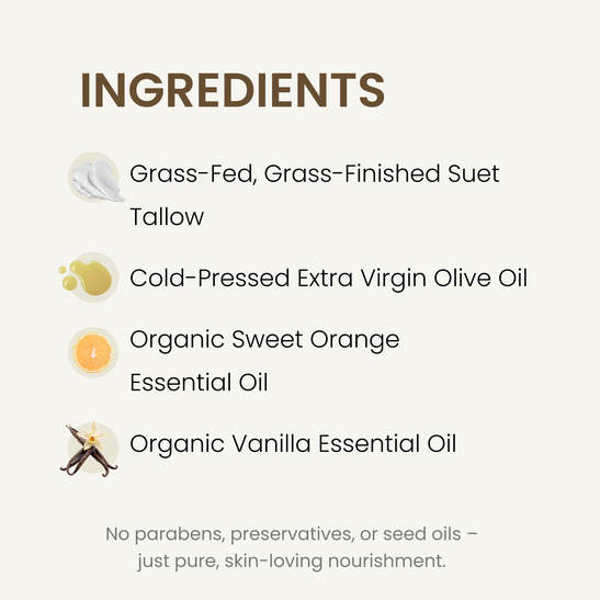 Whipped Tallow Cream