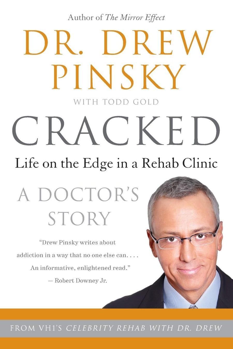 Cracked book cover