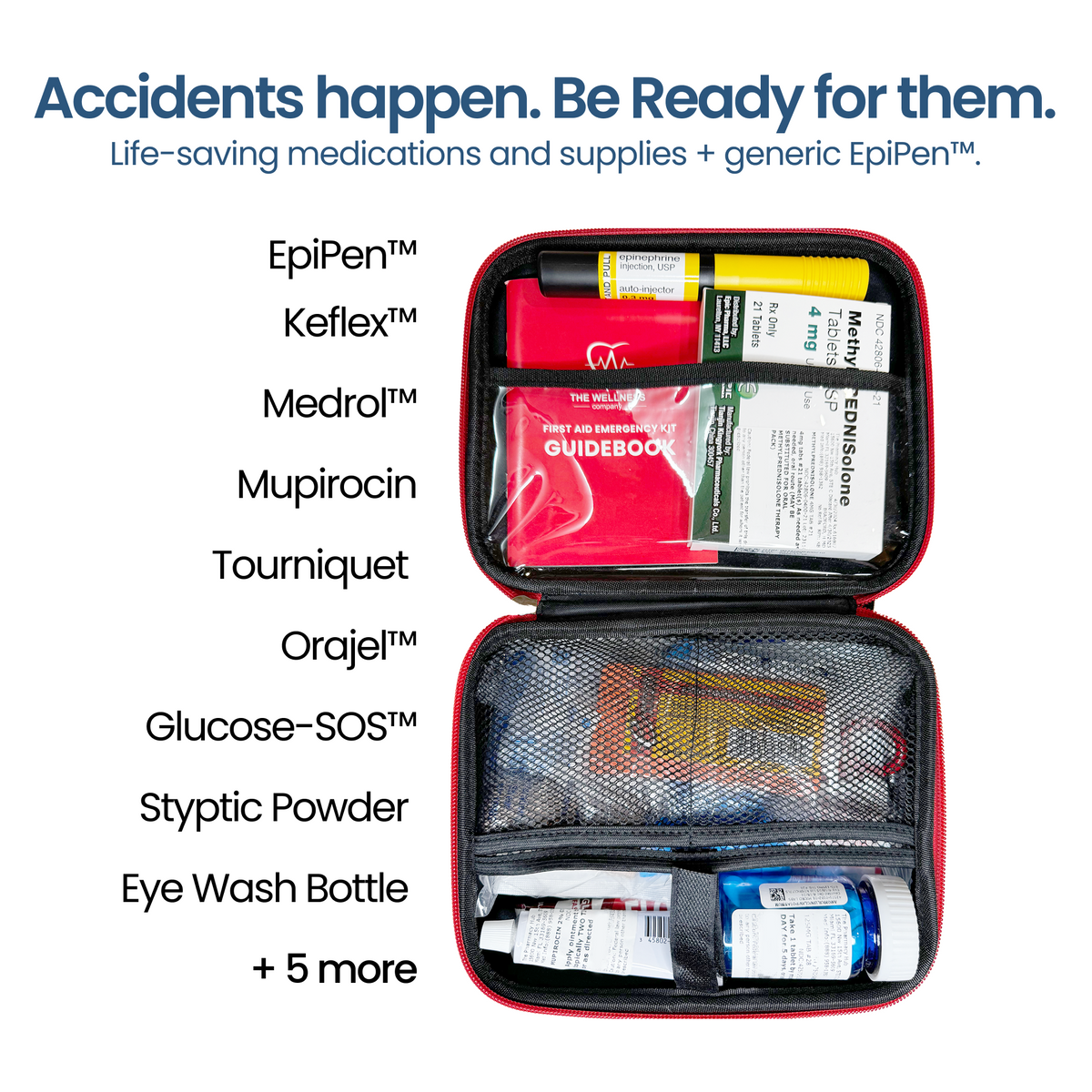 First Aid Emergency Kit– The Wellness Company