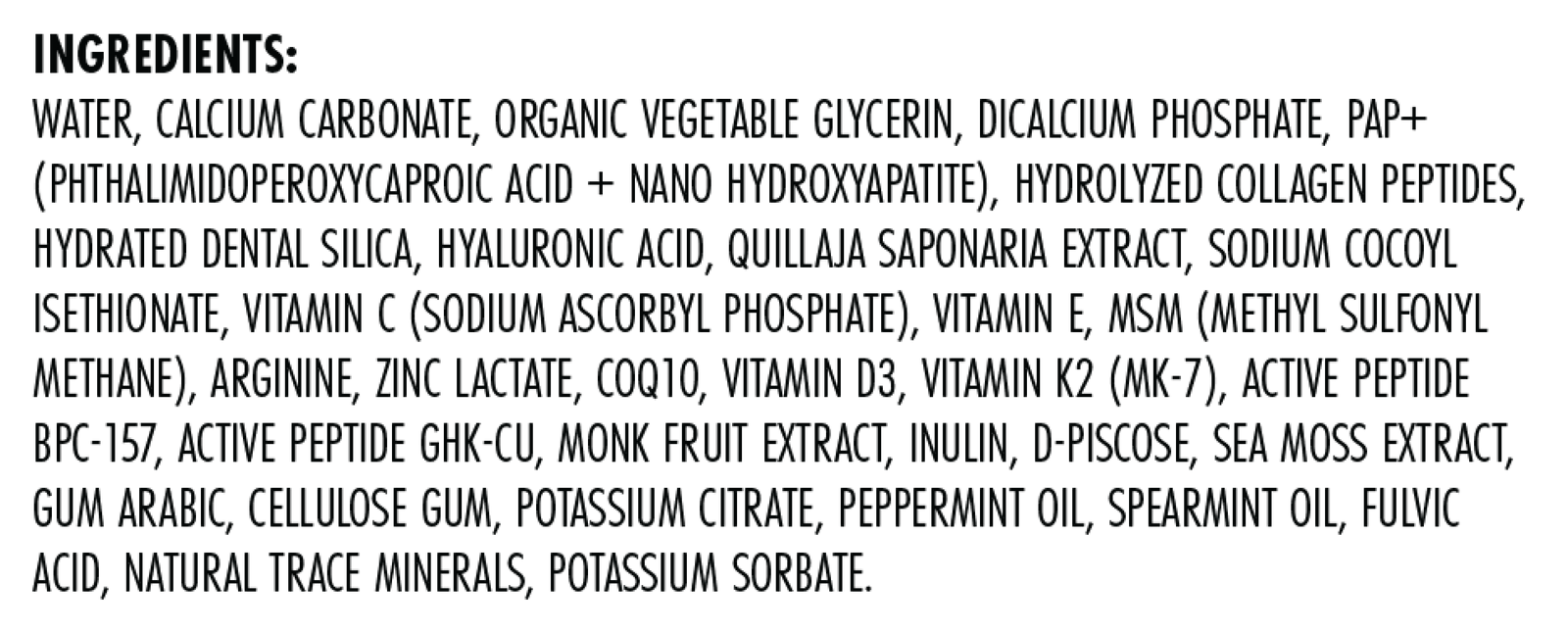 Ingredients