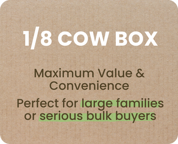 1/8th Cow Beef Box