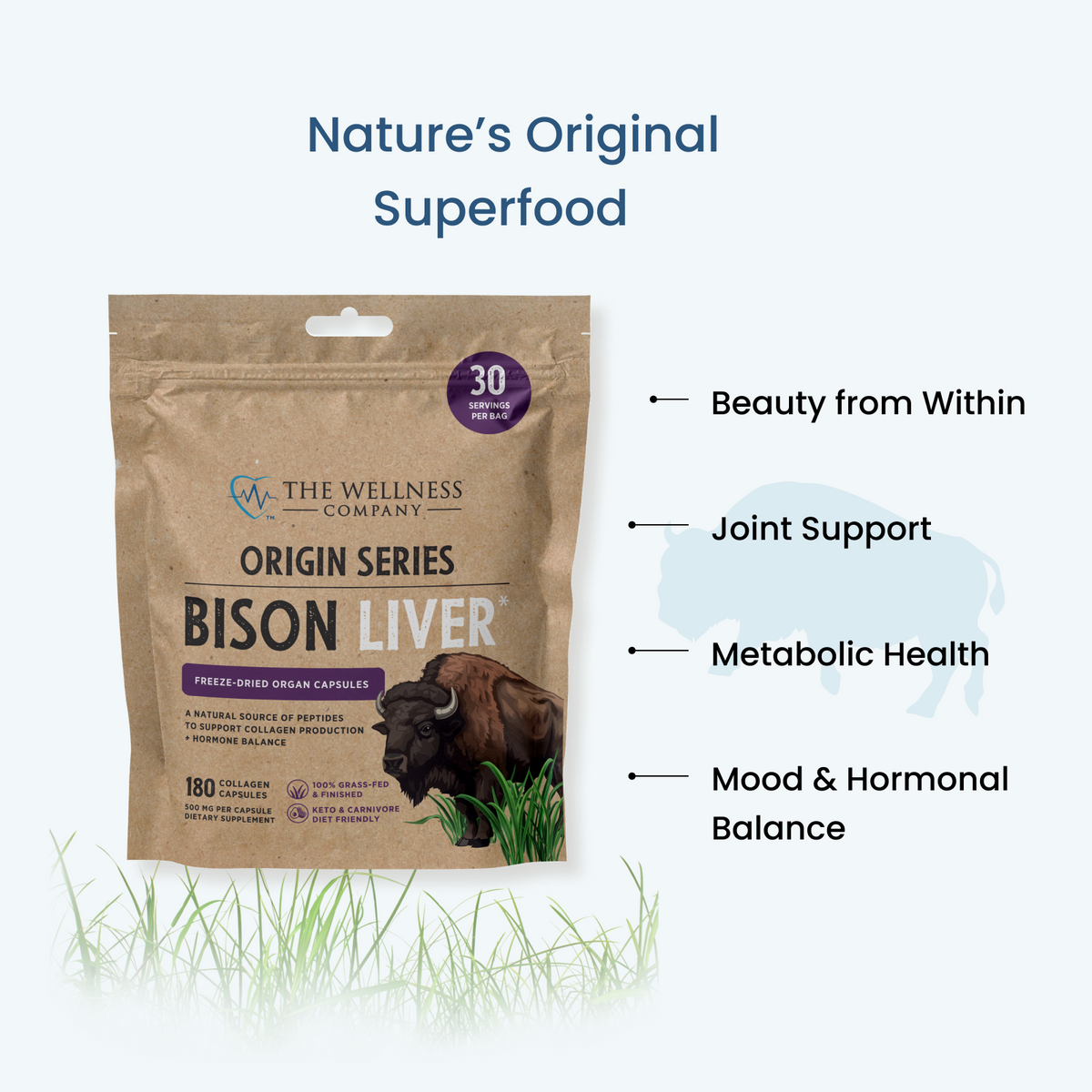 Bison Powder Bison Liver– The Wellness Company