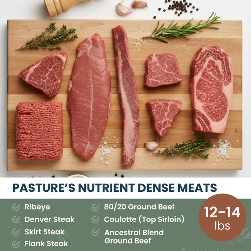 Pasture’s Nutrient Dense Meats