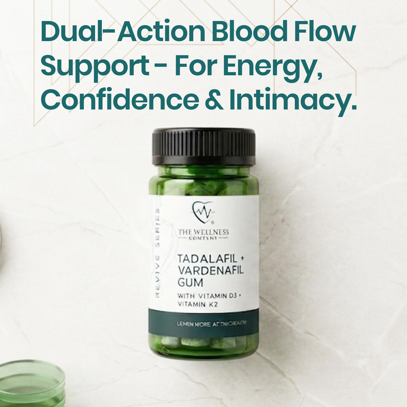 Tadalafil + Vardenafil Gum