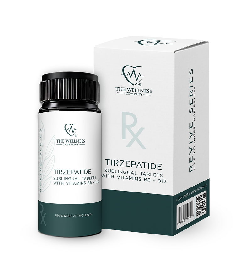 B12 Store Tirzepatide Tirzepatide + B6 + B12 The Wellness Company B12 Store Tirzepatide Tirzepatide + B6 + B12 The Wellness Company