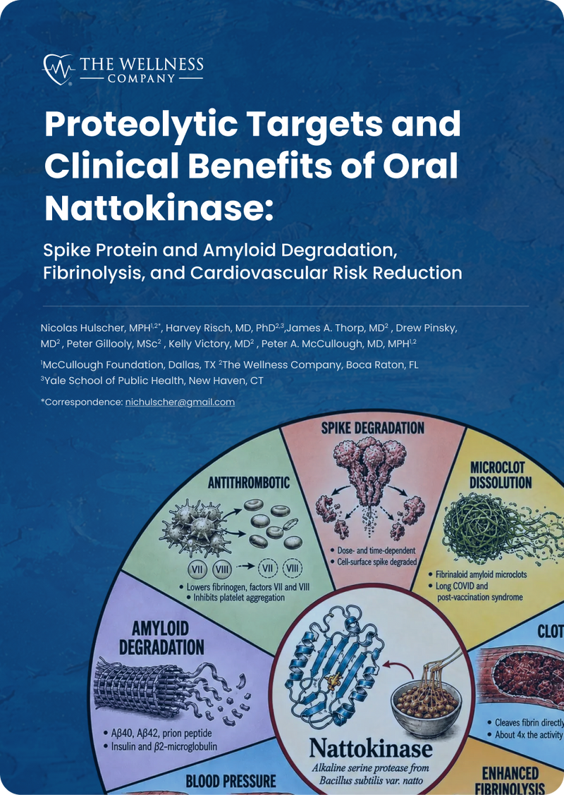Proteolytic Targets and Clinical Benefits of Oral Nattokinase