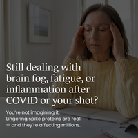 Still dealing with brain fog, fatigue, or inflammation after COVID or your shot? Ultimate Spike Detox