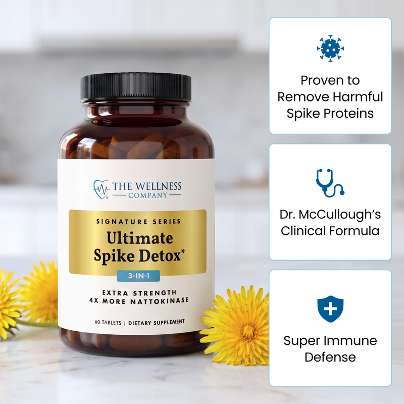 Proven to Remove Harmful Spike Proteins
Dr. McCullough's Clinical Formula
Super Immune Defense