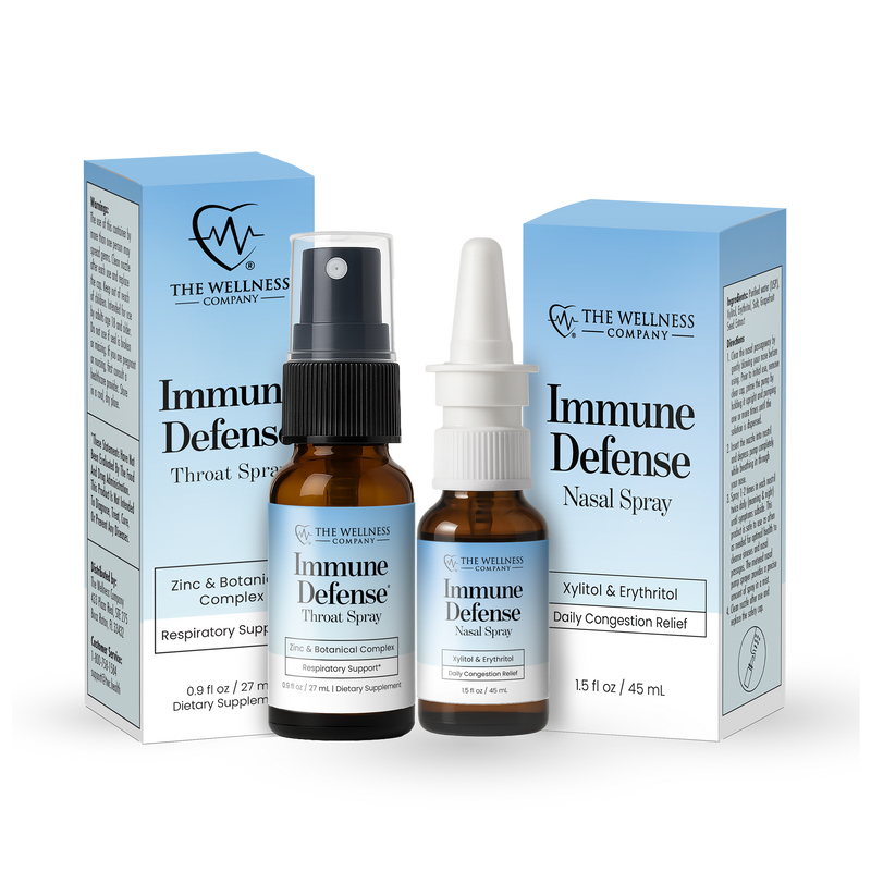 Immune Defense Nasal and Throat Sprays by The Wellness Company