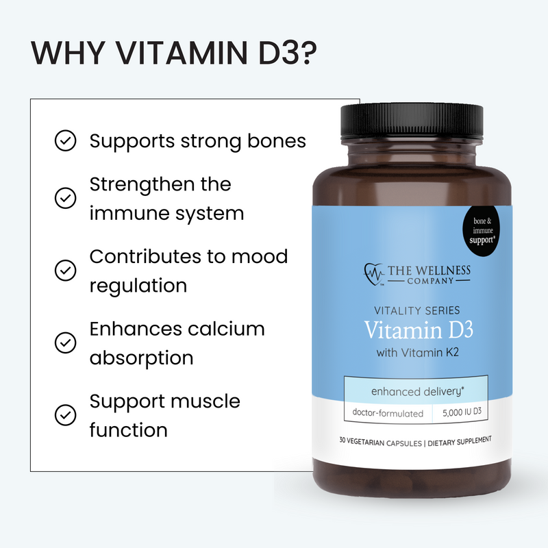 Vitamin D3 + K2