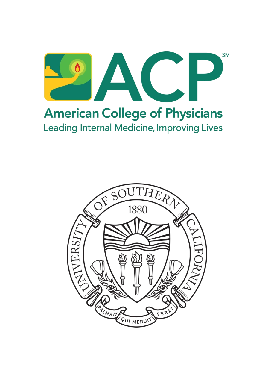 American College of Physicians and University of Southern California logos