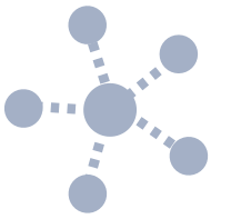 Five pillars icon