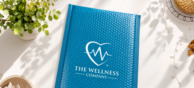 The Wellness Company medication mailer delivered to the door