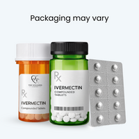 Ivermectin compounded tablets — packaging may vary