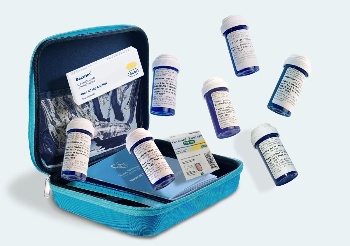 Medical Emergency Kit contents — prescription medications
