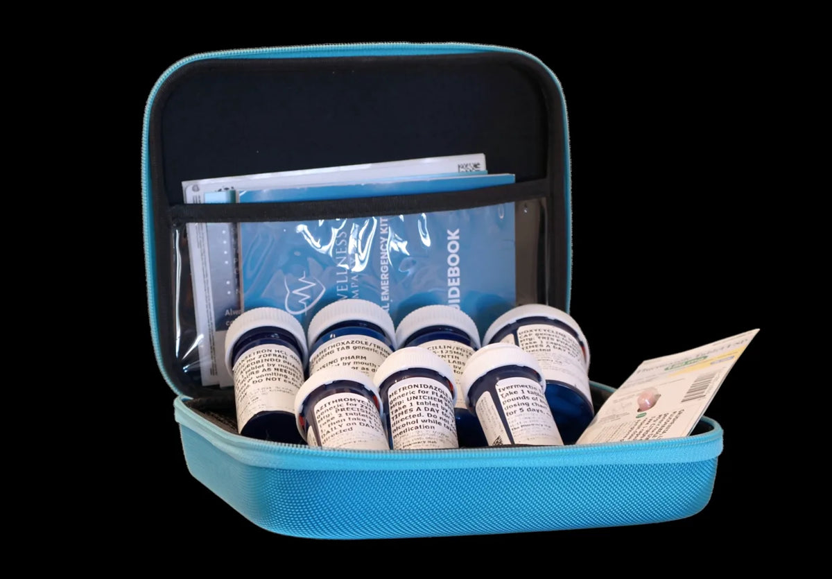 Medical Emergency Kit open — ready before you need it