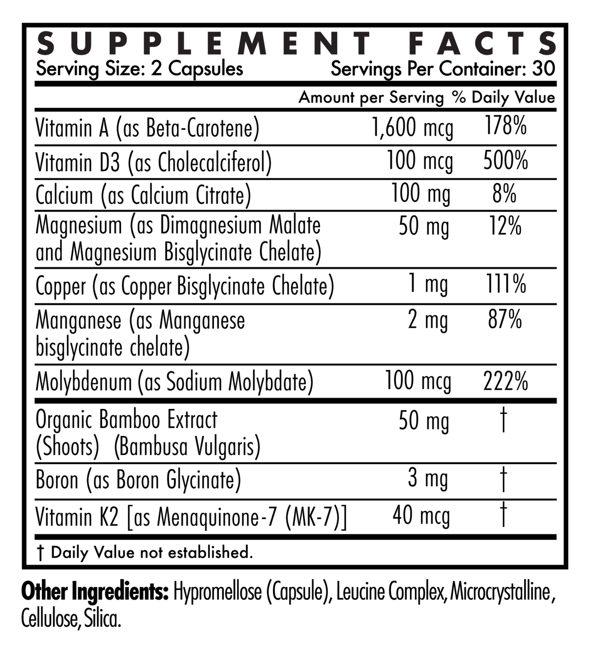 Ingredients
