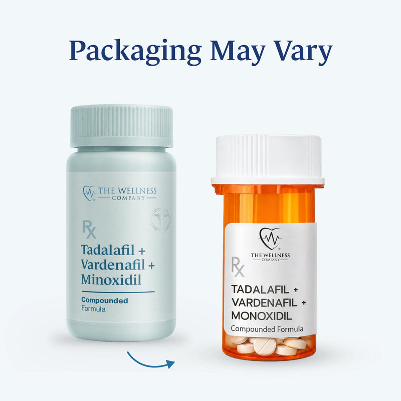 Tadalafil + Vardenafil + Minoxidil