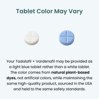 Tadalafil + Vardenafil
